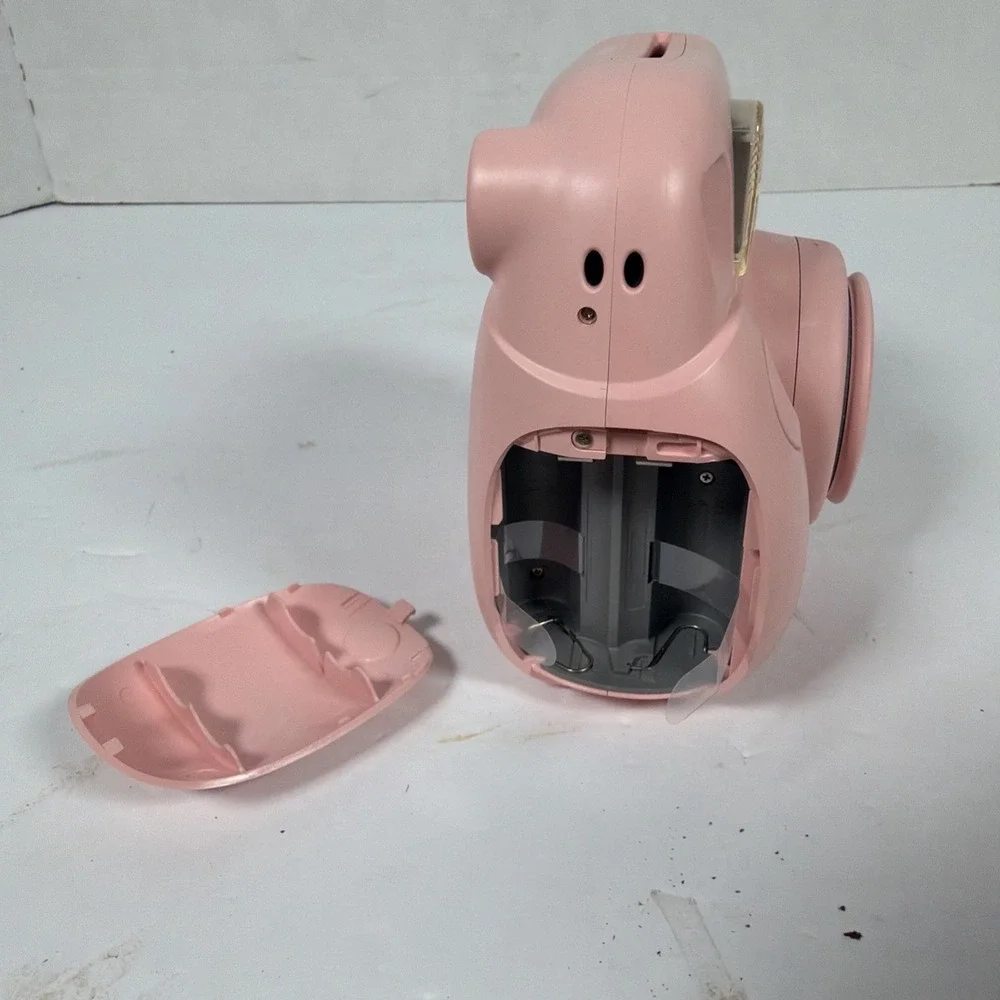 Fuji Instax Mini 7 + Plus Camera Light Pink Tested and Working